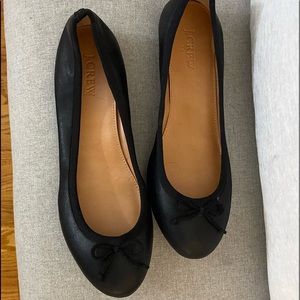 J.crew Black Flats